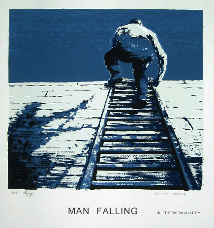 MAN FALLING